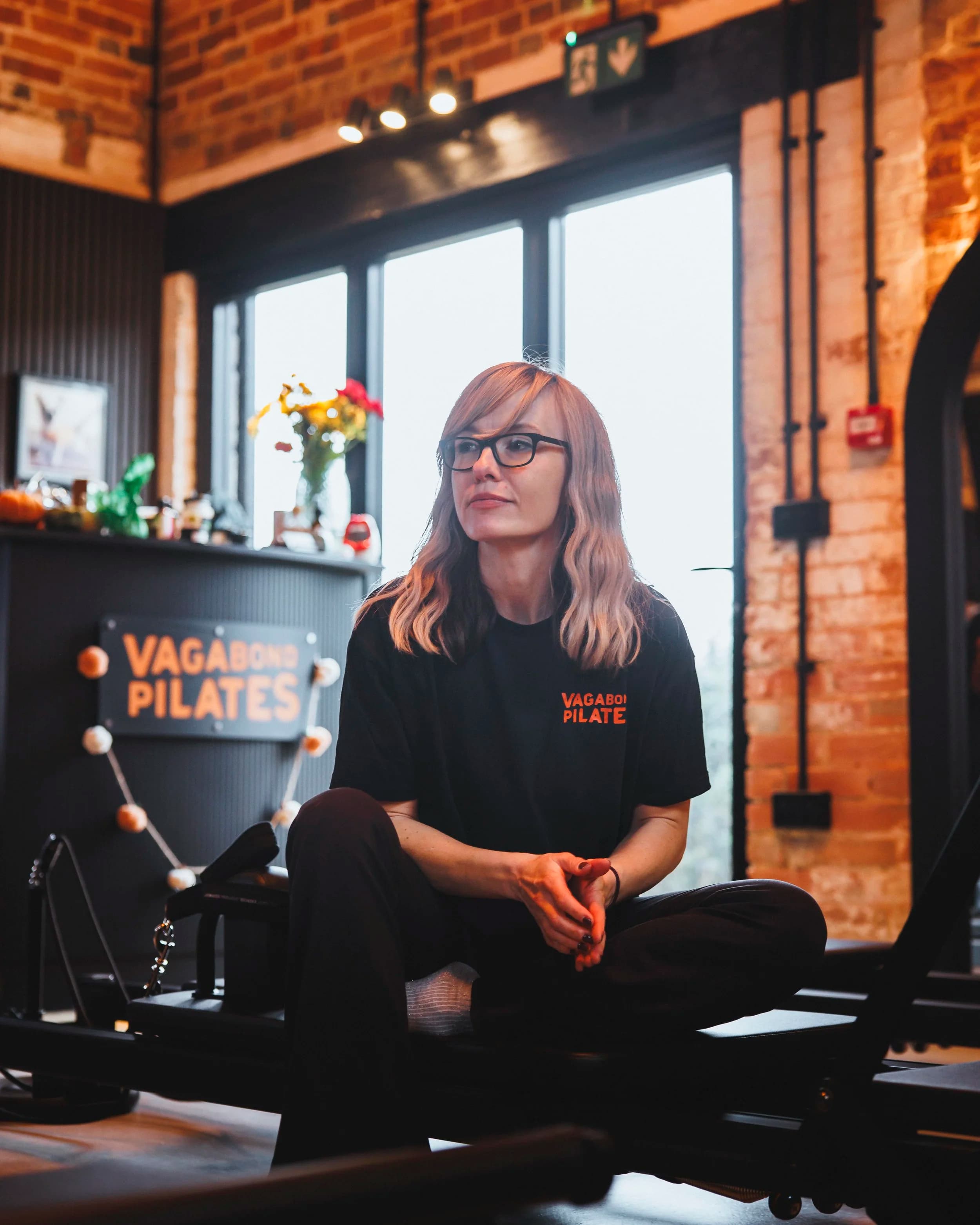 Beginner reformer Pilates class